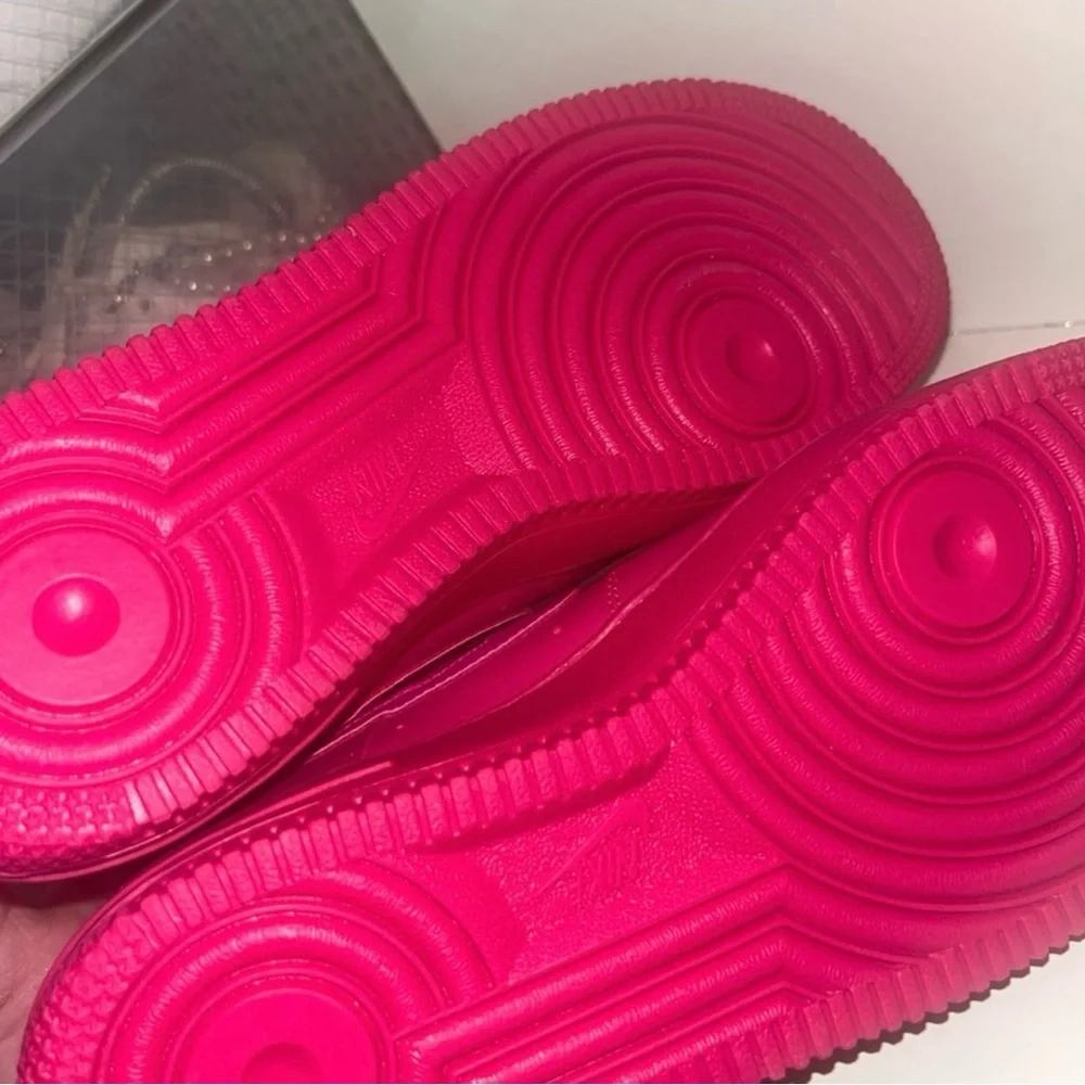 SOLD Custom Nike Air Force 1 (Fire berry) - Picture 4 of 4